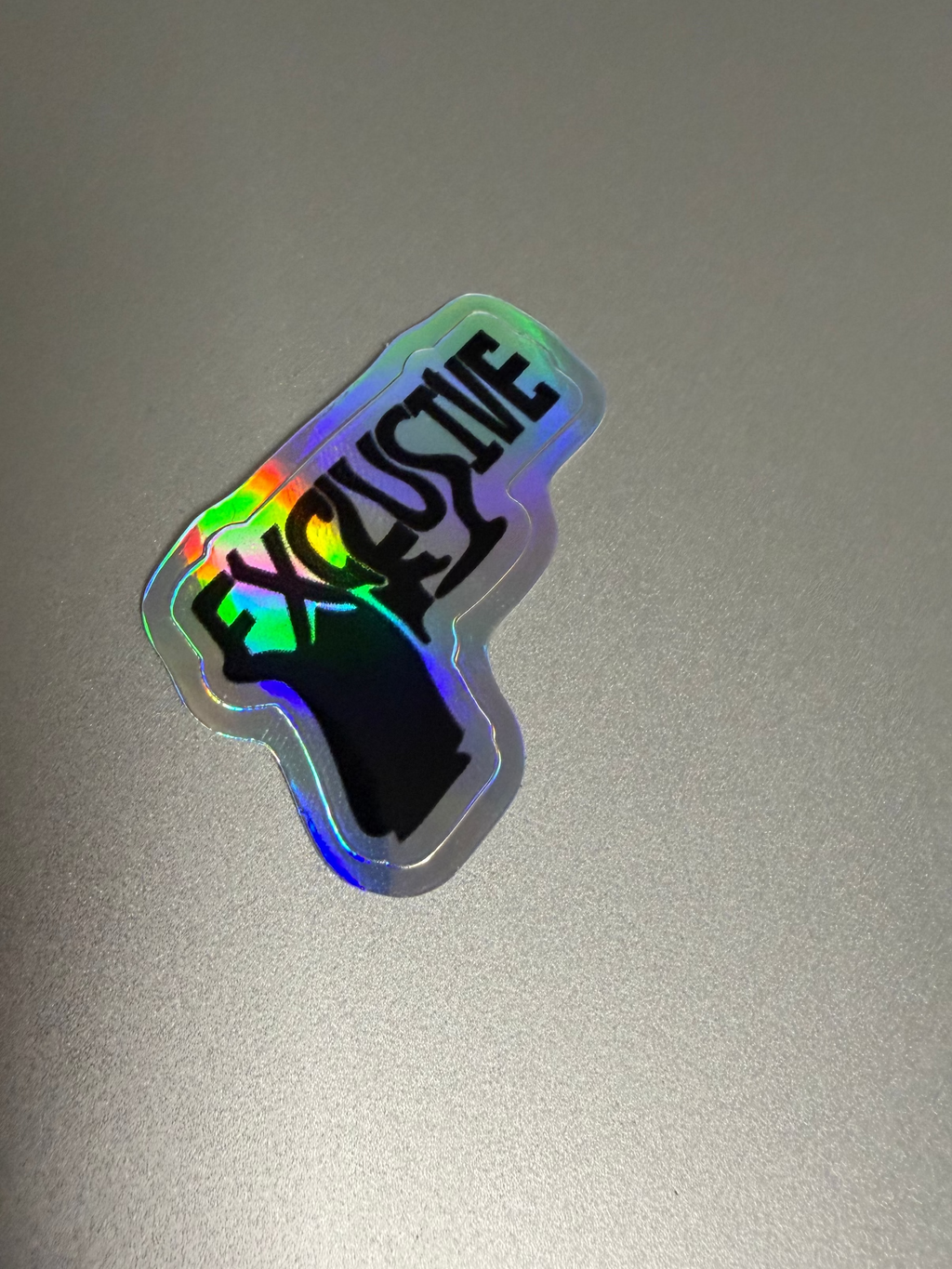 “Exclusive” sticker